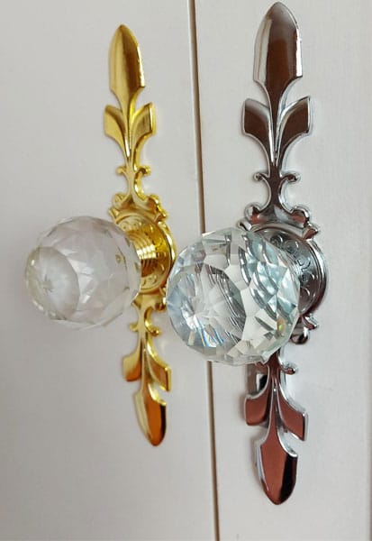 placute ornament cristal cu butoni 22
