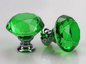 maner buton cristal verde 22