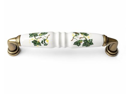 Maner clasic portelan floral vita de vie 128 mm